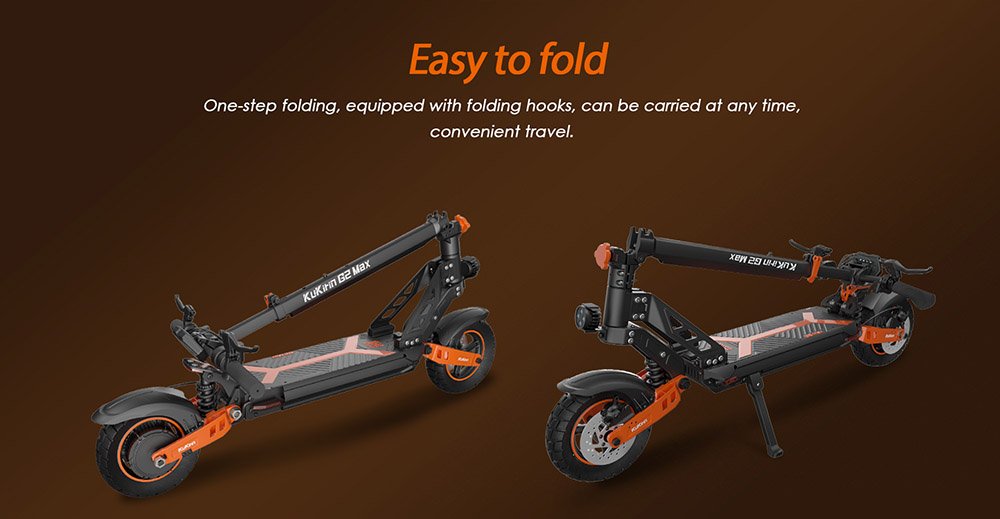 KUKIRIN-G2-MAX-Electric-Scooter-10-2-75---Off-road-Pneumatic-Tires-517363-13 KUKIRIN G MAX Electric Scooter Off road Pneumatic Tires