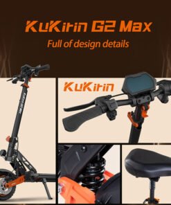 KUKIRIN G MAX Electric Scooter Off road Pneumatic Tires