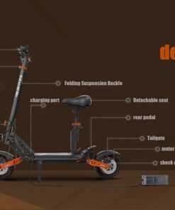 KUKIRIN G MAX Electric Scooter Off road Pneumatic Tires