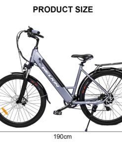 WELKIN WKEM Electric Bicycle W City Bike Black