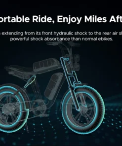 ENGWE M Electric Bike Fat Tires White p