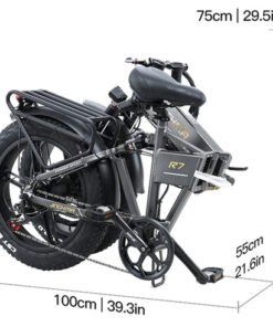JINGHMA R W V Ah Electric Bicycle with Batteries w p x