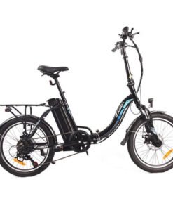KAISDA K inch Folding Electric Moped Bike Black w p x