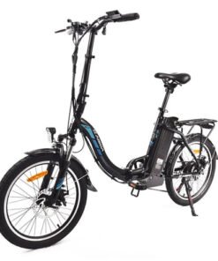 KAISDA K inch Folding Electric Moped Bike Black w p x