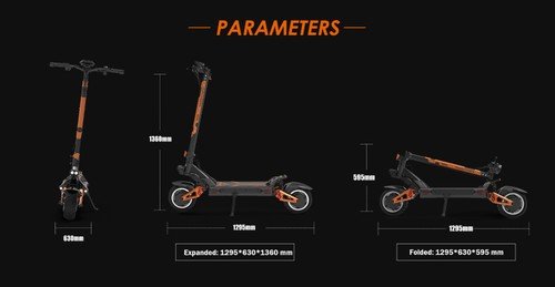 KuKirin G Pro W Ah km km h Off Road Electric Scooter w