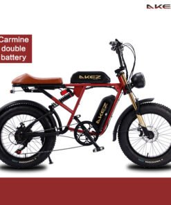 akez s electric bike red