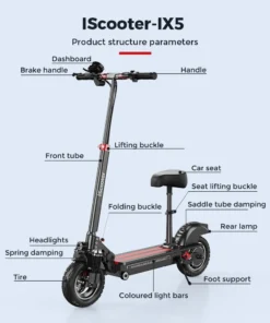 iScooter iX inch Off road Electric Scooter p