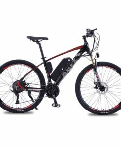 akez electric bike inch black