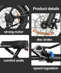Q W ah Off road Electric Bike w