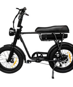 tourwheel fatbike t zwart zijaanzicht links