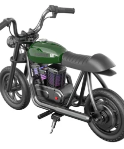 HYPER GOGO Pioneer Plus Electric Motorcycle for Kids Green w p