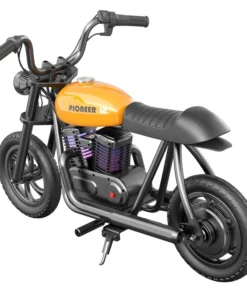 HYPER GOGO Pioneer Plus Electric Motorcycle for Kids Orange w p