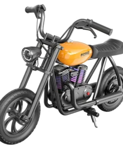 HYPER GOGO Pioneer Plus Electric Motorcycle for Kids Orange w p