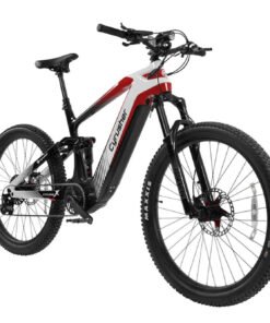CyrusherCycloneX WCarbonFiberMid DriveEbike Red d b ac ffcdfd
