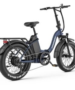 Touroll S Folding Fat Tire Electric Bike