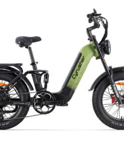 Cyrusher E Bike Kommoda Main Green