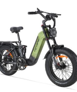 Cyrusher E Bike Kommoda Main Green
