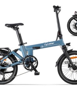 Cyrusher Sonder Folding E Bike Blue