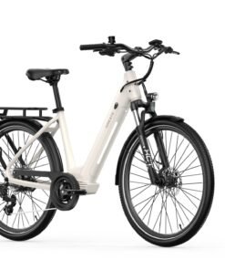 A Spadz Qreate City Pro Electric Bike GravelGrey