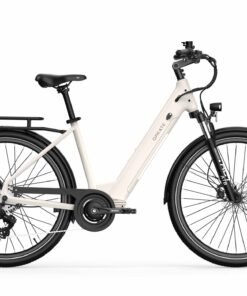 A Spadz Qreate City Pro Electric Bike GravelGrey