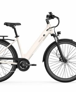 CityAir GravelGrey A Spadz Qreate City Air Electric Bike