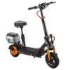 twofish v max electric scooter with seat w v ah e w