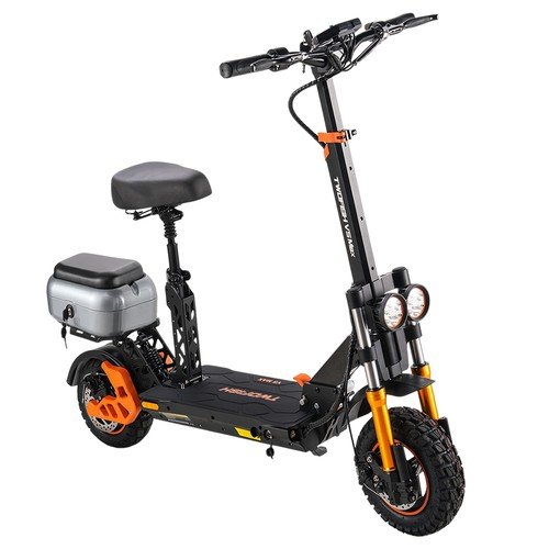 twofish v max electric scooter with seat w v ah e w