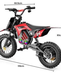 A Kids Electric Motorcycle W V Ah Red w