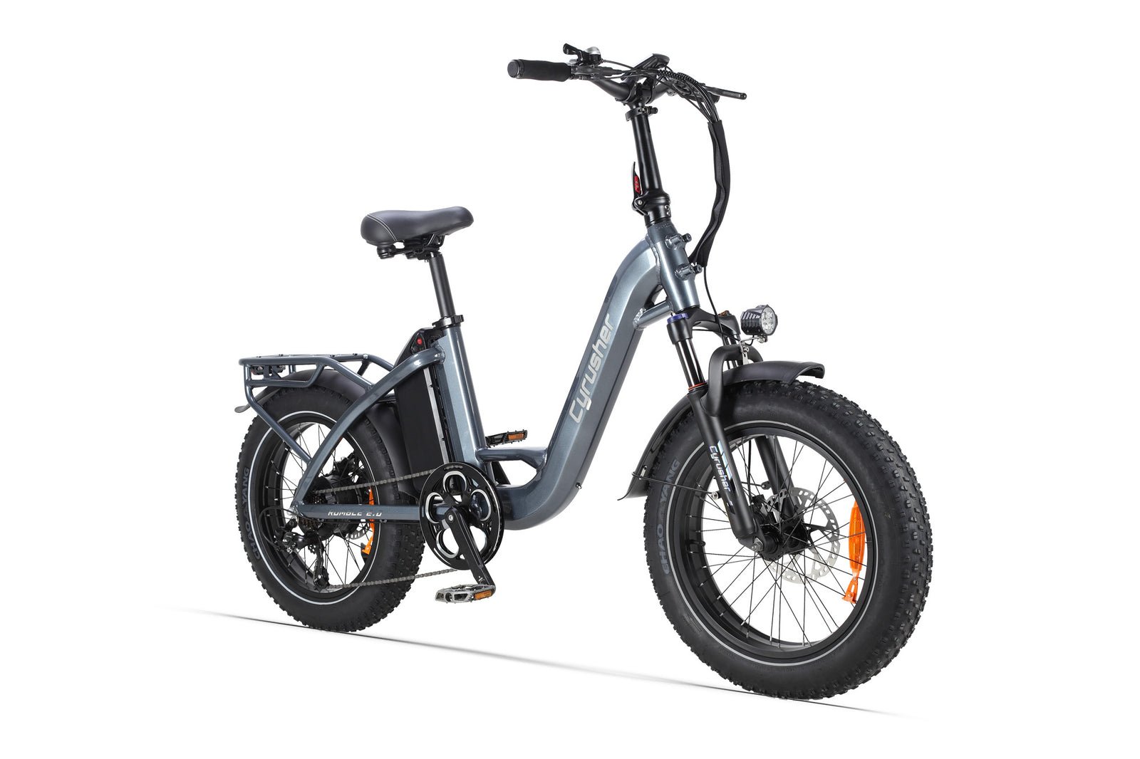 CyrusherRumble2.0E-Bike-Grey-3 CyrusherRumble E Bike Grey