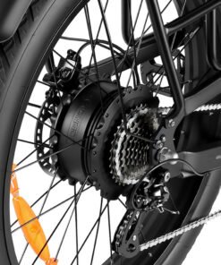 samebike storm mountain electric bike v ah battery full suspension ()