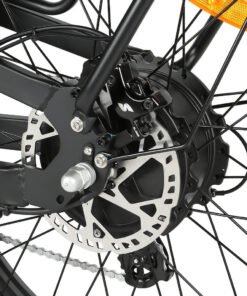 samebike storm mountain electric bike v ah battery full suspension ()