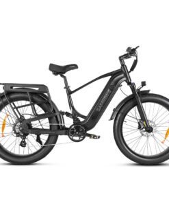 samebike storm mountain electric bike v ah battery full suspension ()