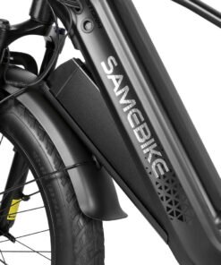 samebike storm mountain electric bike v ah battery full suspension ()