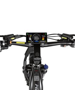 samebike storm mountain electric bike v ah battery full suspension ()