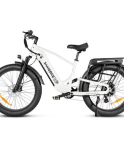 samebike storm mountain electric bike v ah battery full suspension ()