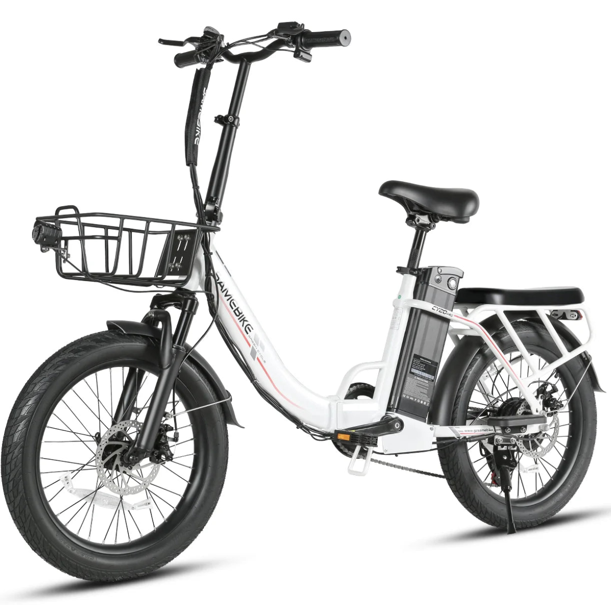 Samebike-CY20-Pro-bike-white Samebike CY Pro bike white