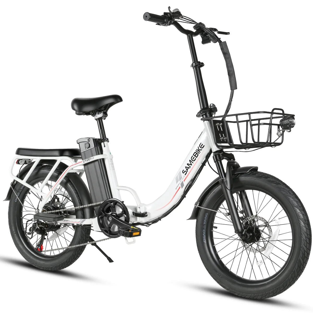 Samebike-CY20-Pro-white-left Samebike CY Pro white left