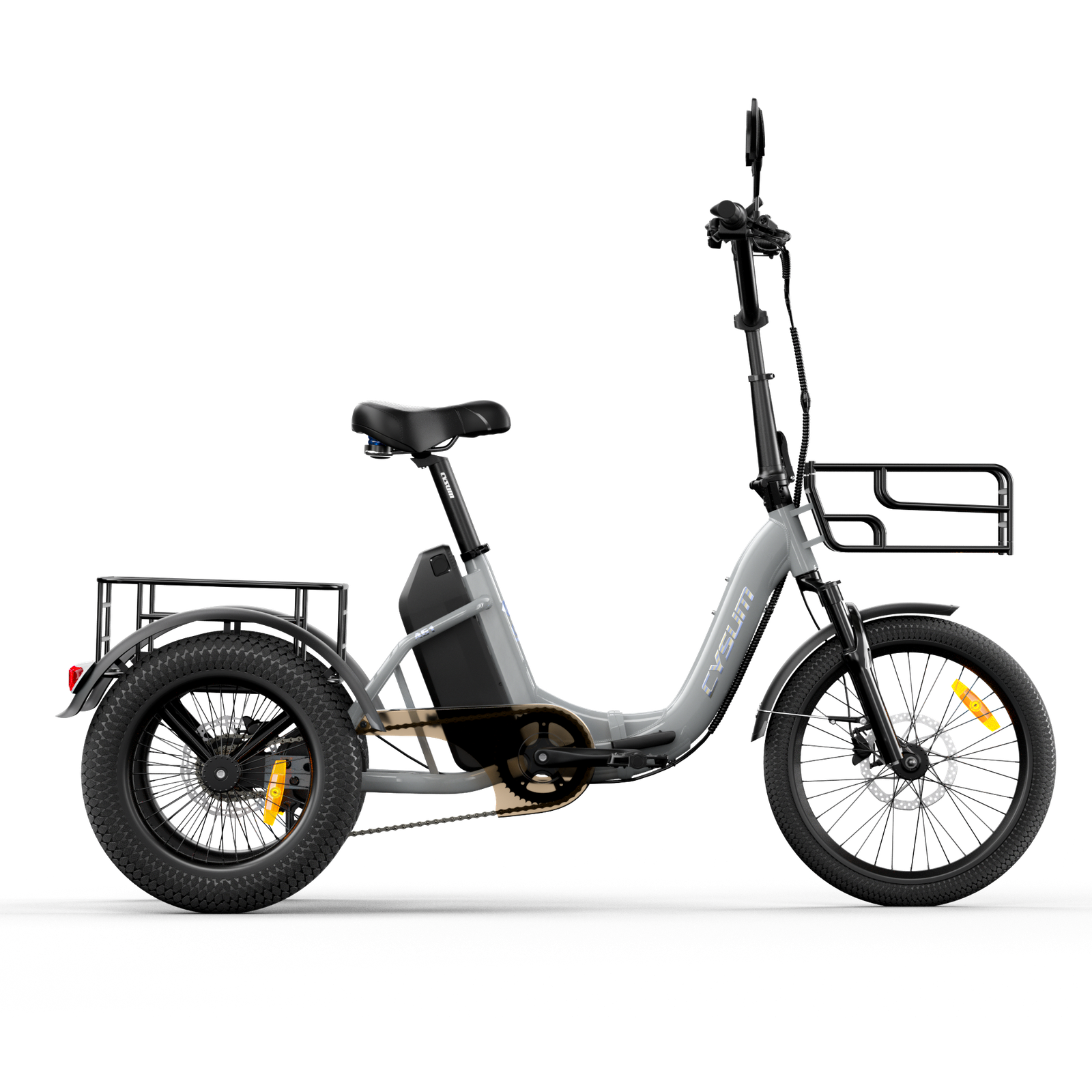 cysum ag pro foldable electric tricycle