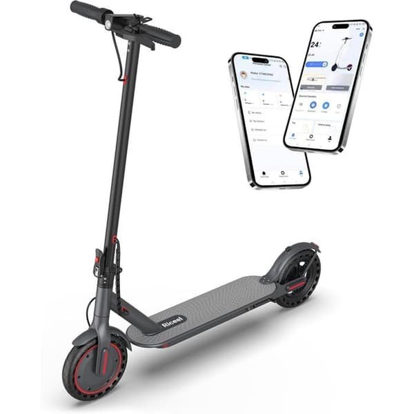 el scooter r w ah svart ()